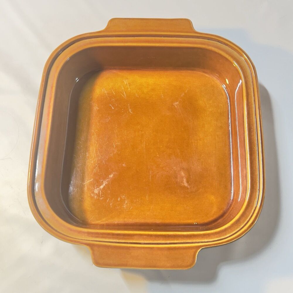 Vtg Sunbeam Electric Skillet Griddle Insert Stoneware Ceramic Casserole Dish 12"